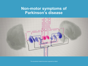 Non-motor symptoms (NMS) - Asociatia AntiParkinson