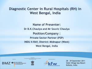 Diagnostic Center in West Bengal, Indu X
