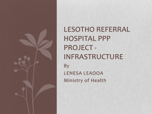 mr. lenesa leaooa - Ministry of Health and Social Services