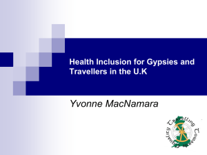Health Inclusion for Gypsies & Travellers in the UK