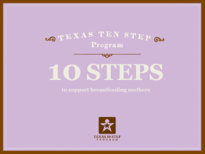 Texas Ten Step Program