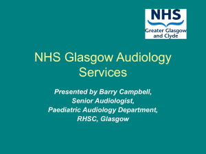 Glasgow Audiology Services