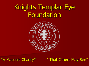 Knights Templar Eye Foundation 2010-11
