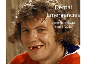dental_emergencies - Calgary Emergency Medicine