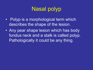 Nasal polyp