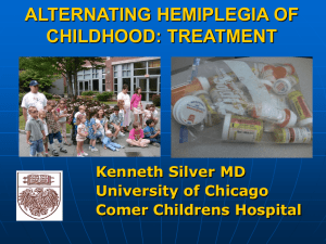 Dr Ken Silver - International Foundation for Alternating Hemiplegia