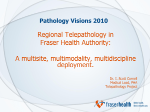 Telepathology - Digital Pathology Association
