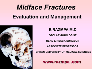 Midface Fractures