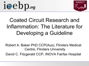 Coated Circuit Research and Inflammation: The Literature