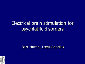Bart Nuttin - the North American Neuromodulation Society