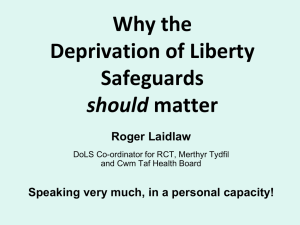 Roger Laidlaw presentation