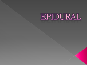 Epidural