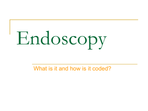 Endoscopy - MediClaimClass