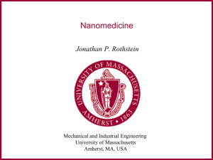 Overview of nanomedicine