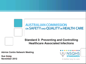 Standard 3 - Australian Commission on Safety and Quality in Health
