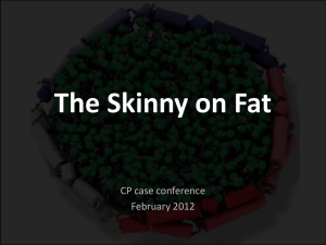 The Skinny on Fat