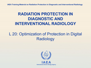 radiation protection in diagnostic radiology