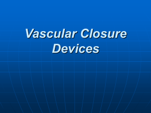 Vascular closure devices