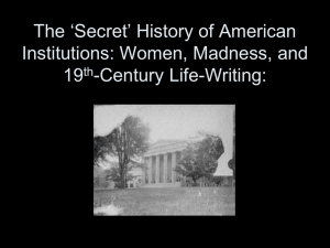 Women, Madness, and 19th-Century Life