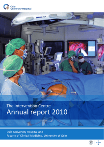 Annual report 2010 - The Intervention Centre
