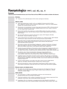 TOC (PDF) - Haematologica