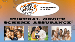 Funeral Group Scheme Insurance