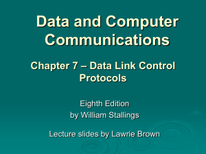 Chapter 7 - William Stallings, Data and Computer Communications