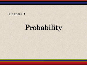 Chapter 3: Probability - Angelo State University