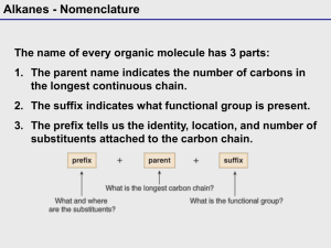 CHEM 210 Nomenclature Lecturex