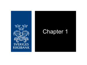 Chapter 1 - Riksbanken