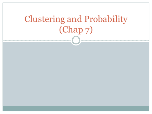 Clustering 2 (Chap 7)