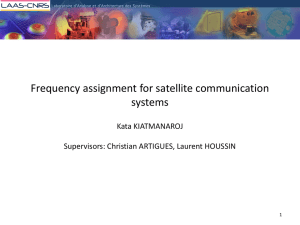 Frequency Allocation in SDMA Satellite Communications System