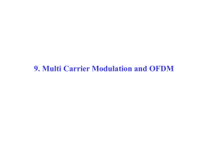 9-MC Modulation and OFDM.ppt