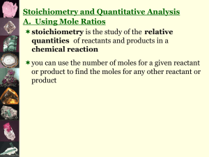 ppt unit 4 stoichiometry