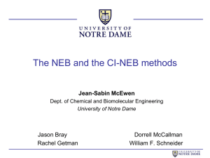 NEB-Slides - University of Notre Dame