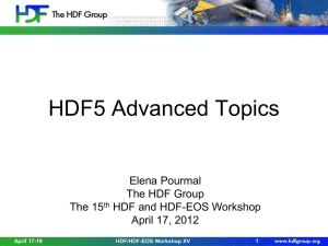 Advanced_HDF5_WS15 - HDF-EOS Tools and Information