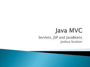Java MVC - JoshuaScotton.com