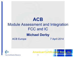 2014-04-07-08 ACB - Module Fundamentals