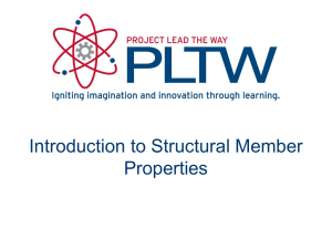 Intro to Structural Member Properties.ppt