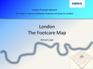 London Acute Foot Mapping