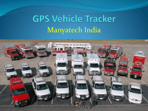 GPS Vehicle Tracker - Manya Technology India