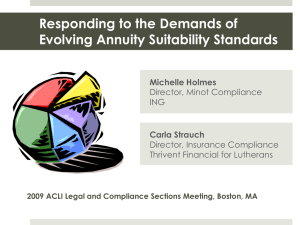Responding to the Demands of Evolving Suitability Standards