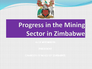 Session 1 Alex Mhembere President 2014 Mining Indaba Presentation
