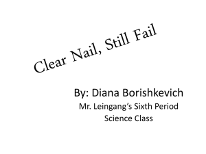 Clear Nail, Still Fail