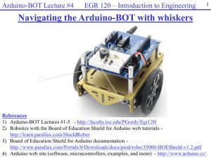 Arduino-BOT Lecture #4