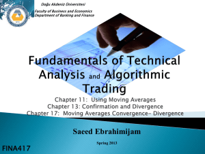 Fundamental of Technical Analysis and Algorithmic