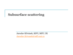 Subsurface scattering