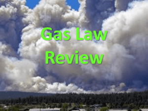 Gas Law Review - Mounds View School Websites