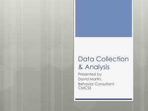 Data Collection & Analysis - FBA