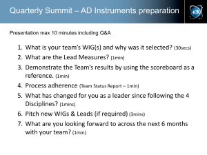 4DX Quarterly Summit Template – AD Instruments